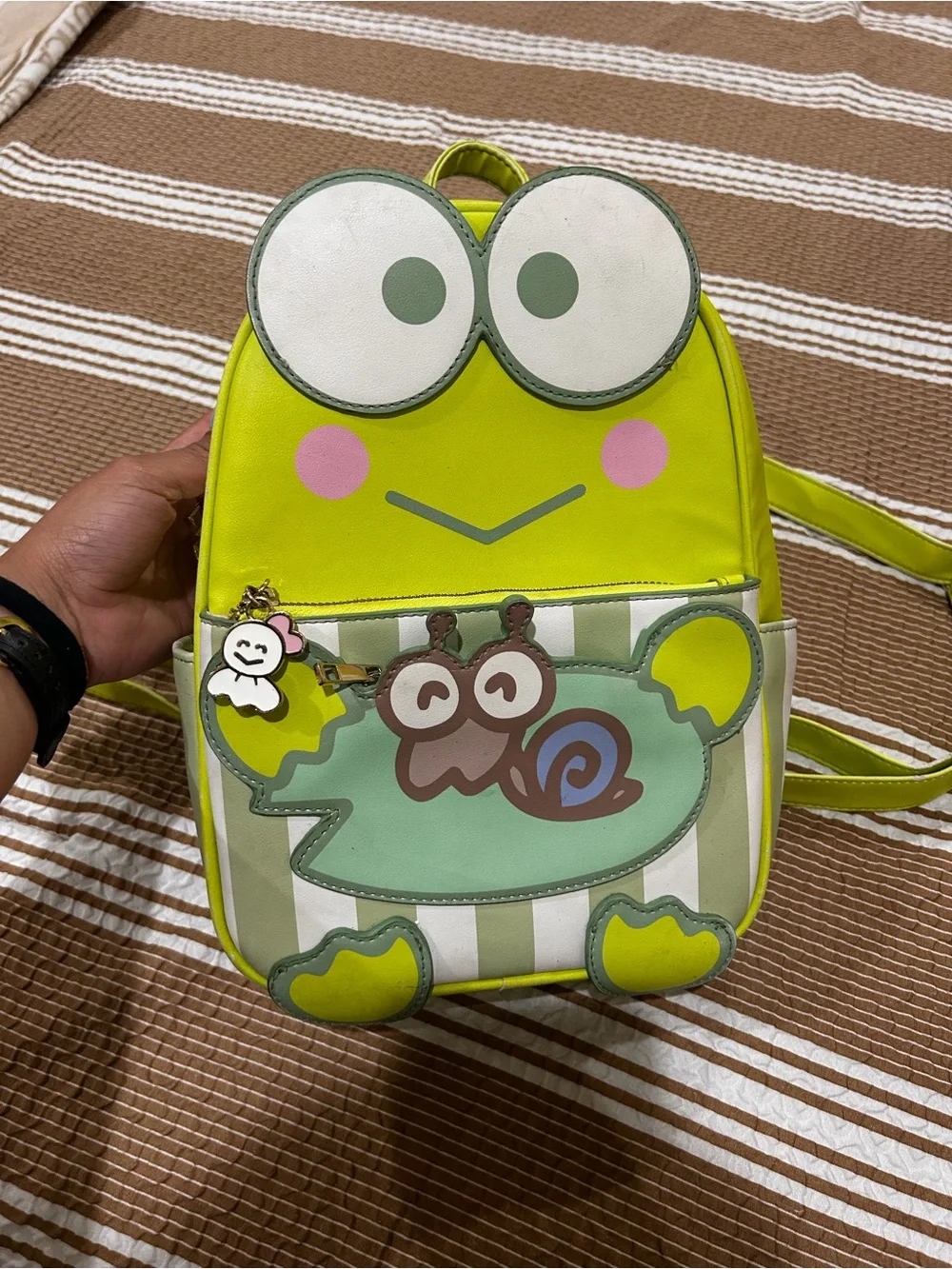 Her Universe Keroppi Figural Mini Backpack